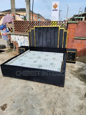 Padded Queen Size Bed Frame