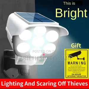 Motion Sensor Outdoor Security Solar Led Light