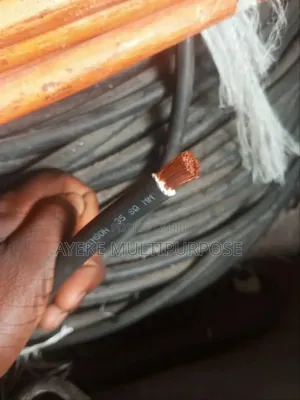 35mm Single Flexible Black Cable