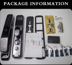 ULO Tuya 3D Face Digital Electronic Security Smart Door Lock