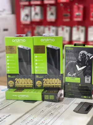 Oraimo 20000mah Fast Charging Long Lasting Powerbank.