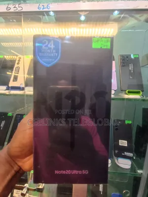 New Samsung Galaxy Note 20 Ultra 5G 128 GB Black