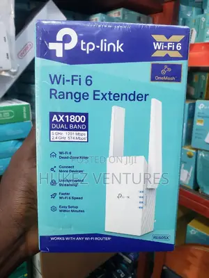 Tplink Re605x Wifi 6 Range Extender Ax1800.