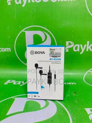 Boya by-M1dm Dual Omnidirectional Lavalier Microphone