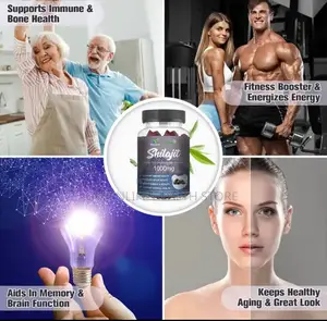 Daynee Shilajit Overall Health Therapy 1000mg Gummies – Sour