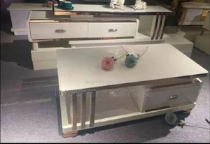 Portable Set of TV Stand and Center Table.