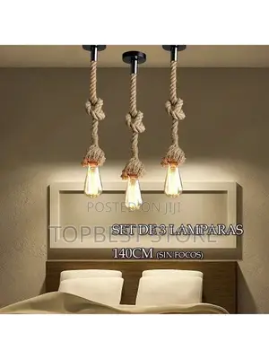 Vintage Single Dropping Pendants Rope Light