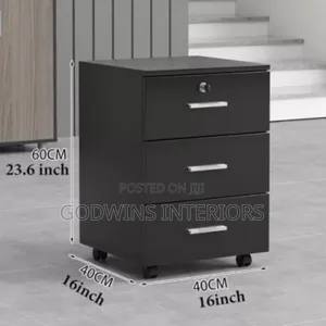 Wooden Mobile Filing Cabinets With Drawers
