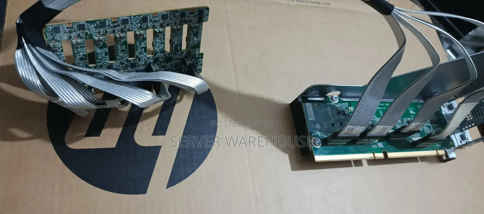 Hpe Nvme Riser Board With Cables and Nvme Backplane