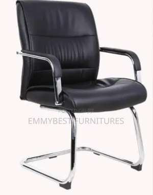 Brand New Leather Visitor Chair.
