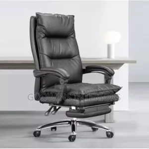 High Back Leather Ergonomic Office Swivel Chair