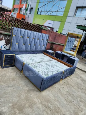 Luxury Upholstery 6by6 Bed Unit.