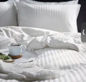 100% Pure American Bedsheets With French Pillows
