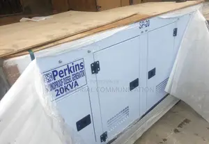 Perkins 20kva Soundproof Generator With Control Panel