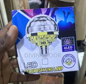 Color Rotating Lamp Bulb