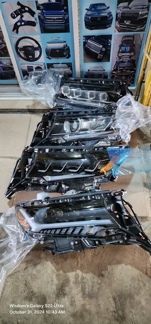 All Design of Headlights for Land Cruiser Prado 2018-2023