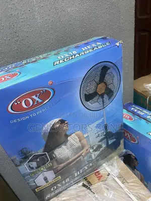 Automatic OX Hexa Rechargeable 18" Standing Fan