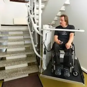 Hydraulic Outdoor Vertical Porch Handicap Lift