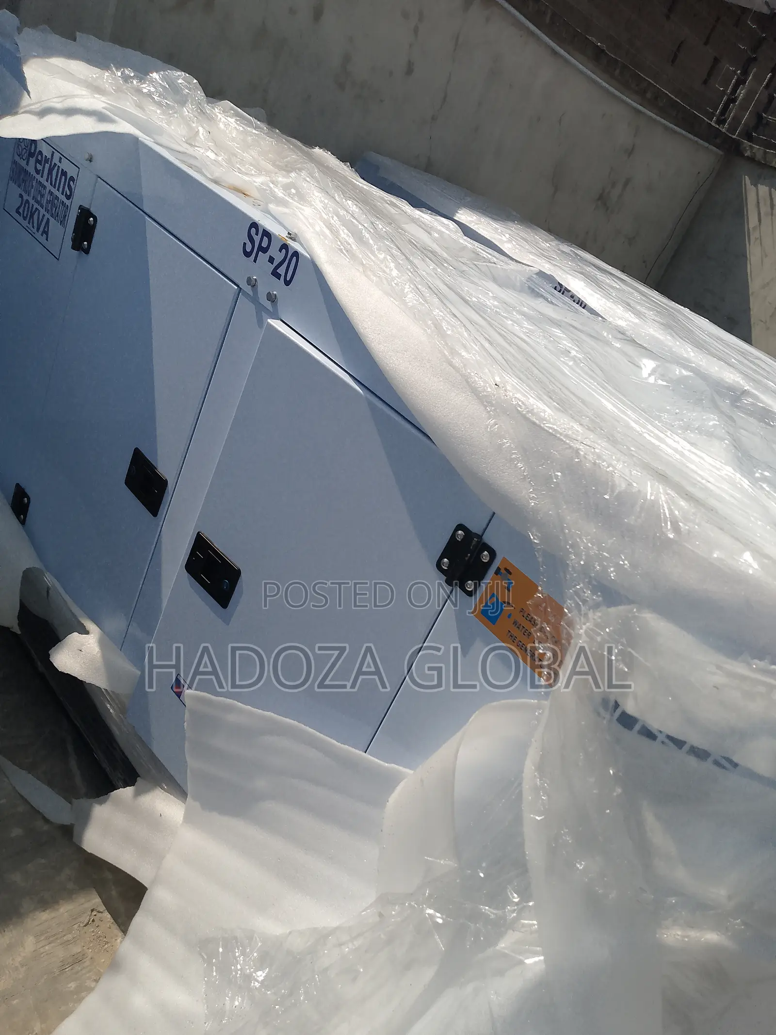 Perkins 20kva HIGH CAPACITY Soundproof Generator