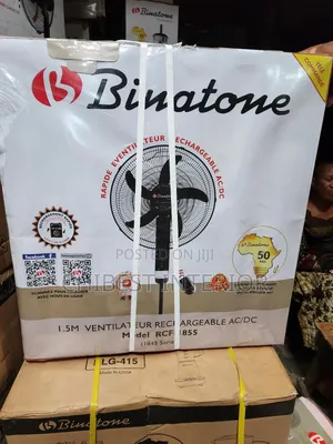 Rechargeable Fan With 2yrs Warranty.