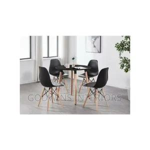 Restaurant Dining Table + 4 Dining Chairs