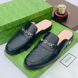 Original Gucci Leather Half Shoes