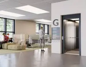 8 Floor Stops 450kg Stainless Steel Passenger Lift