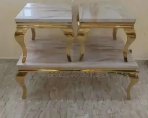 Standard Quality Marble Set,Center Table and Stools.