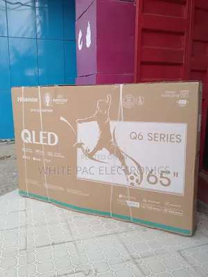 2025 >Hisense 65"Inch Qled Flameless Smart Tv >Netflix Wifi