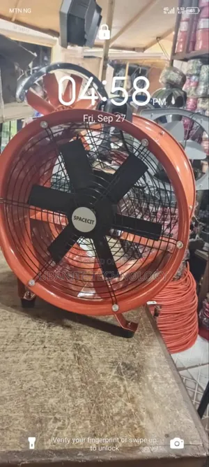 24" Duct Fan With Hose 220V