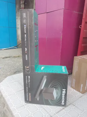 Hisense 340watts Wireless Sound Bar With Bluetooth Usb>HDMI
