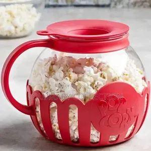 Microwave Popcorn Maker – Bowl With Lid for Quick Popping
