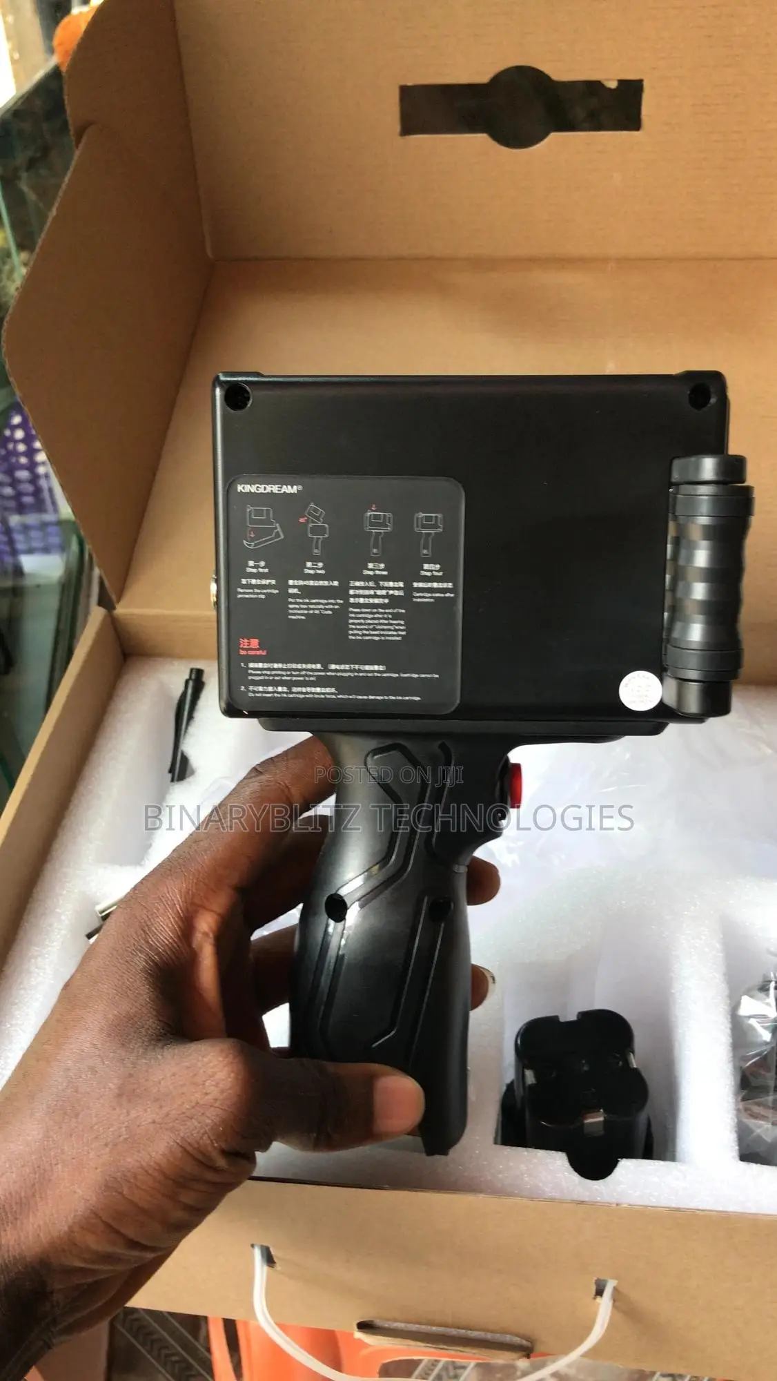 Intelligent Handheld Inkjet Printer
