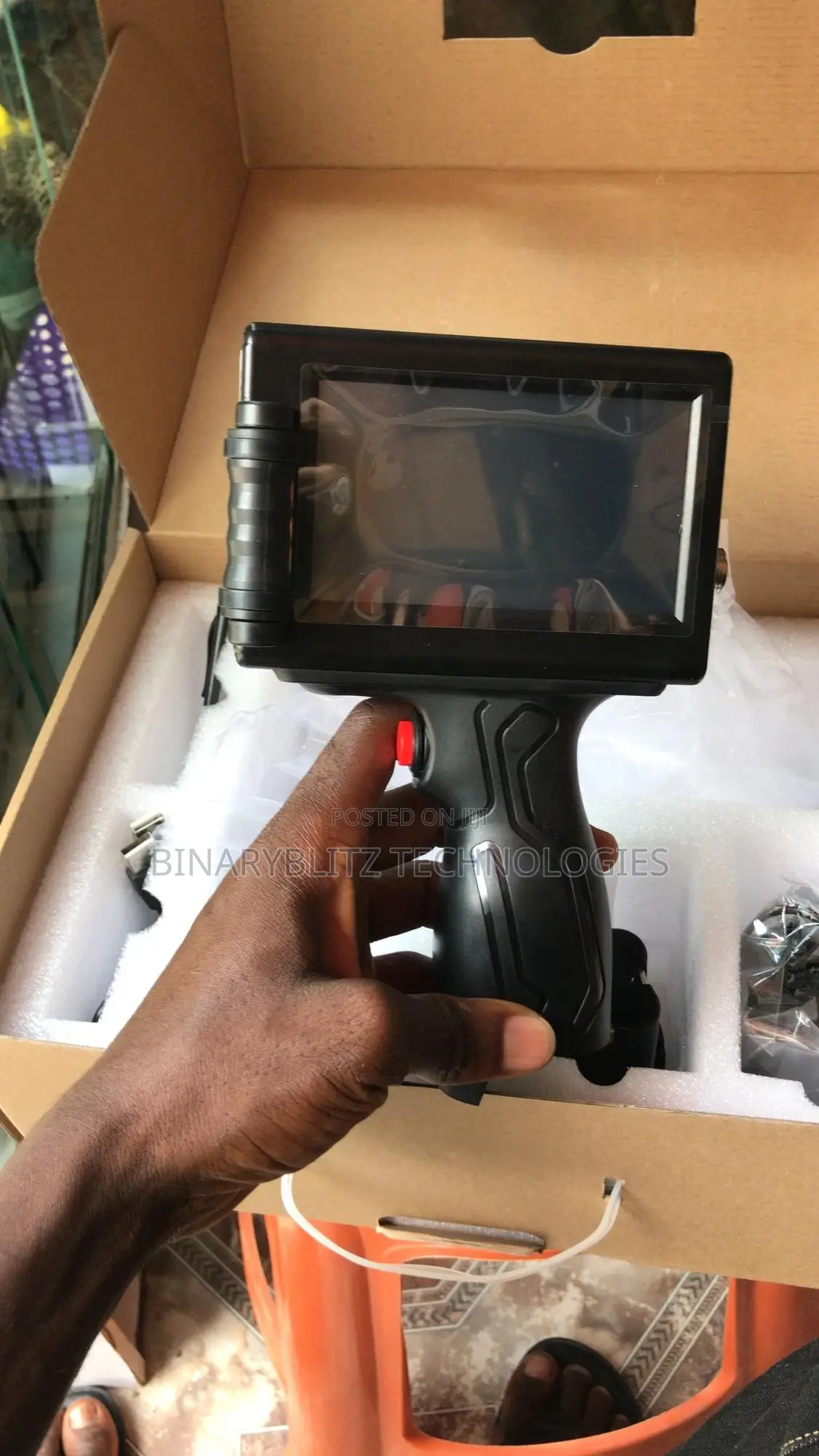Intelligent Handheld Inkjet Printer