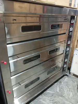3 Deck Industrial Oven 9 Trays