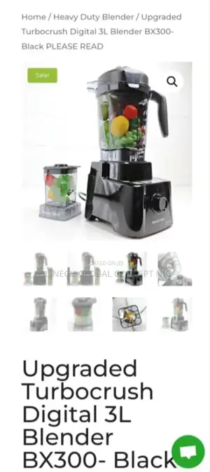 Bx300 Turbo Crush Butch Mix Blender