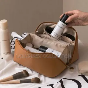 Cosmetic Bag Large Toiletry Bag Makeup Brush Organizer