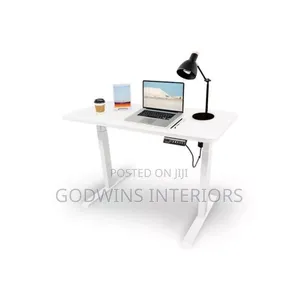 Set of Executive Office Chair and 1.2 Meter Adjustable Desk