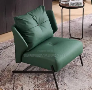 Standard Quality Modern Day Accent Chair, Pure Leather.