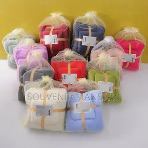 2 in 1 Microfiber Face and Bath Towel ( Moq50pcs)