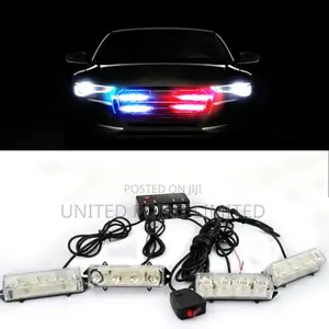 Car Led Flash Light Police Auto DRL Daytime Running Strobe
