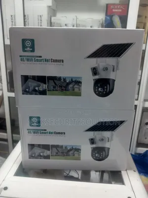 Rotational Solar Powered 4g Simcard Dual Lens CCTV Camera