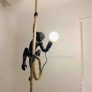 Ceramic Monkey Drop Light
