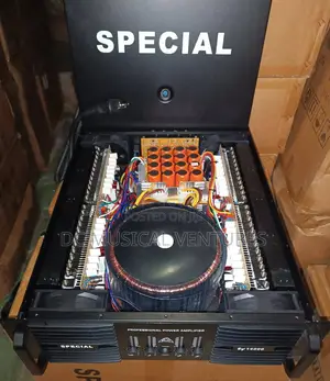 Special 4 Channels P. Amplifier EV Series Complete 8000watts