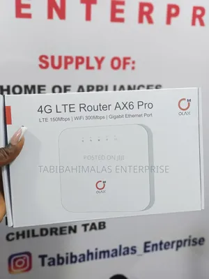 Olax 4g Lte Router Ax6 Pro 4000mah Battery