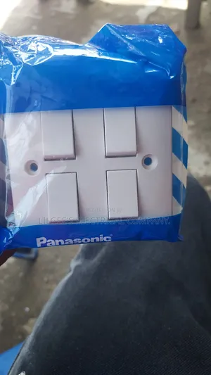 Panasonic 4 Gang Switch for Homes Hotels, Lounge Etc