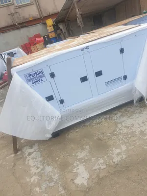 Perkins Soundproof Diesel Generator - 80KVA With Hour Meter