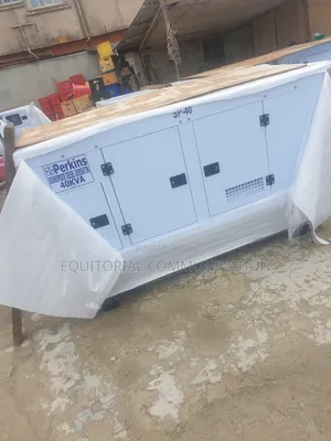 Heavy Duty Perkins Soundproof Diesel Generator - 80KVA
