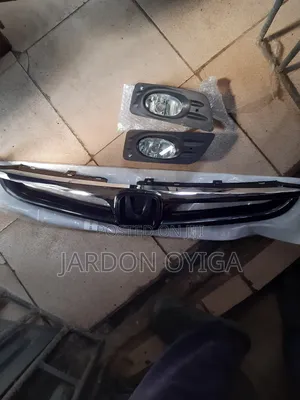 Front Grill and Forg Lamp Honda Accord 2007