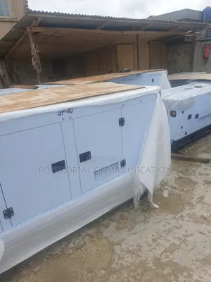 Perkins Soundproof Generator 80kva--Monitors Voltage Output